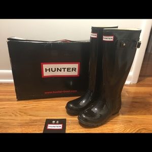 Completely New Tall Hunters Boots:High Gloss Black